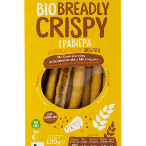 Bio Breadly Crispy Γραβιέρα 120g