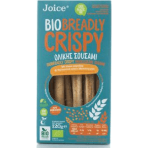 Bio Breadly Crispy Σουσάμι Ολικής 120g