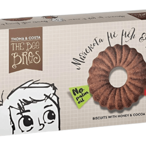 The BeeBros Μπισκότα Μέλι Κακάο 115g