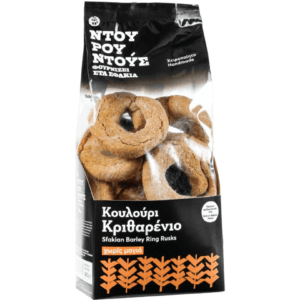 Κουλούρι Κριθαρένιο Χωρίς Μαγιά Ντουρουντούς 460g