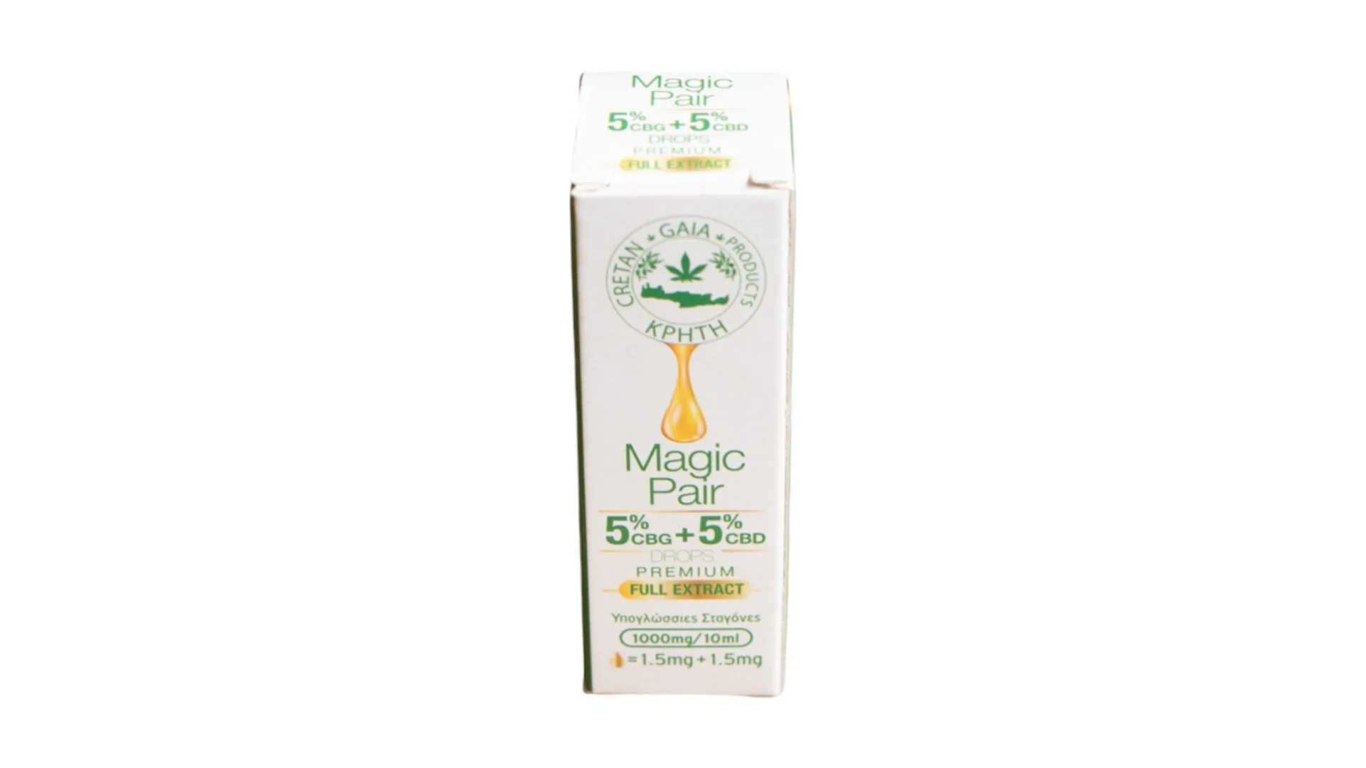 Έλαιο Κάνναβης 5% CBD + 5% CBG 10ml