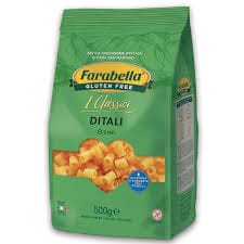farabella Μακαρόνι Κοφτό ( ditali ) Χωρίς Γλουτένη 500gr