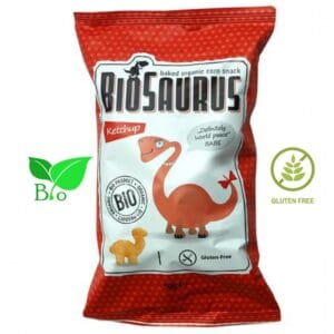 mclloyd's Βιολογικά, vegan Γαριδάκια με Κέτσαπ biosaurus 50g