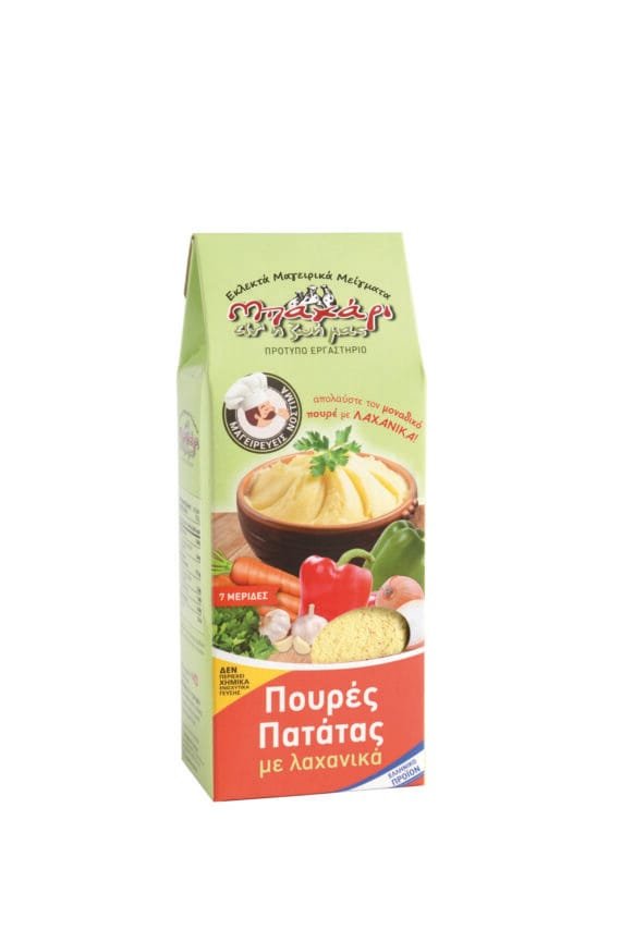 Πουρές Πατάτας με Λαχανικά 170g 1 Πουρές Πατάτας με Λαχανικά 170g
